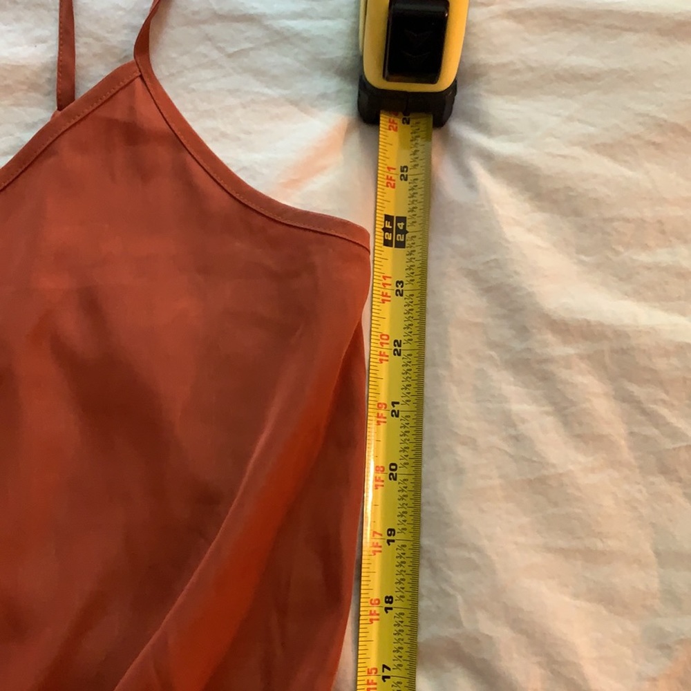 J Crew Deep Rust Romper With Pockets Size Xs - image 6